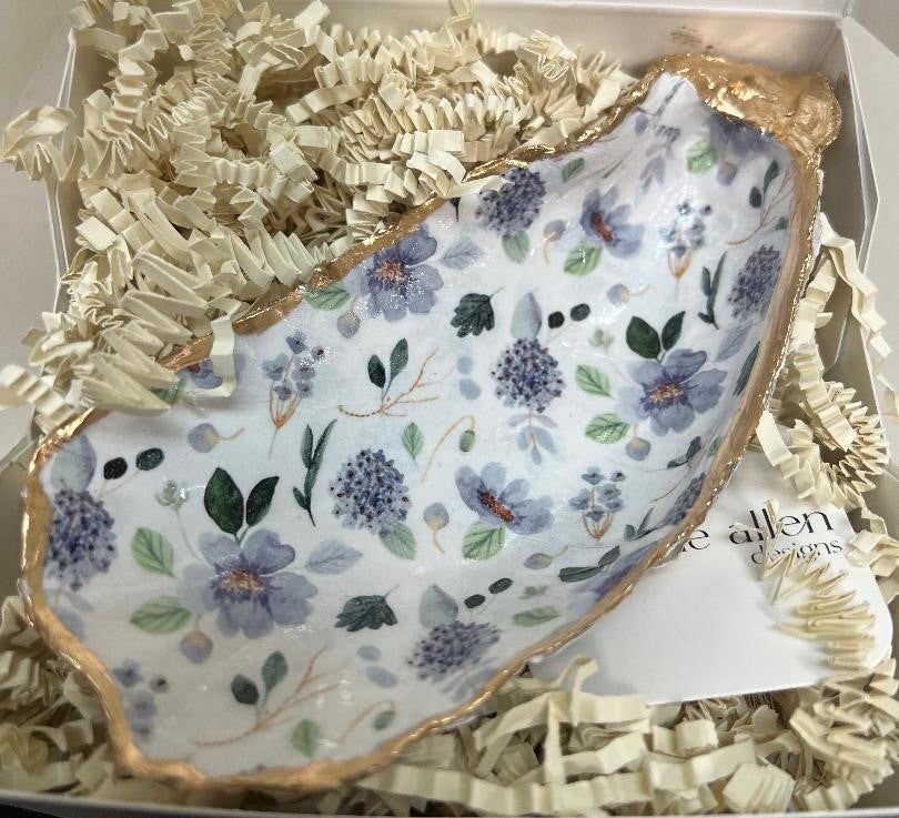 Oyster Shells With Designs