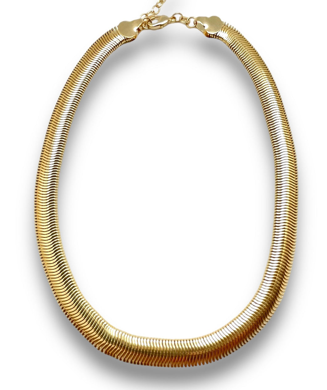 Gold Filled 10MM Omega Necklace