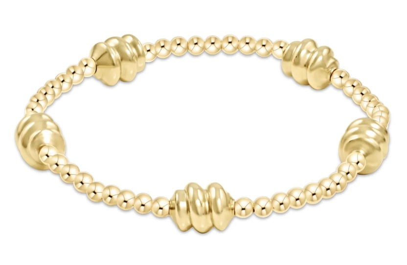 enewton Extends - Admire Gold  3MM   Bead Bracelet