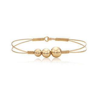 A Love That Remains Bracelet- All 14K Gold Artist Wire - Size 7.0