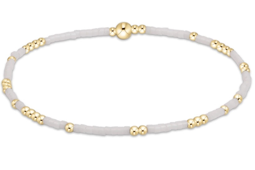 Extends Hope Unwritten Bracelet - White