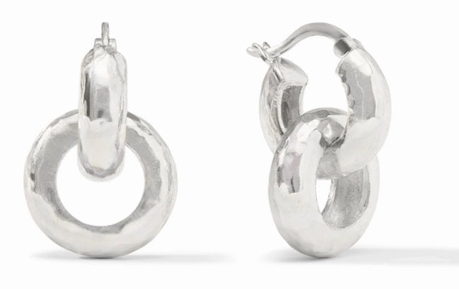 Catalina 2-in-1 Earring - Silver