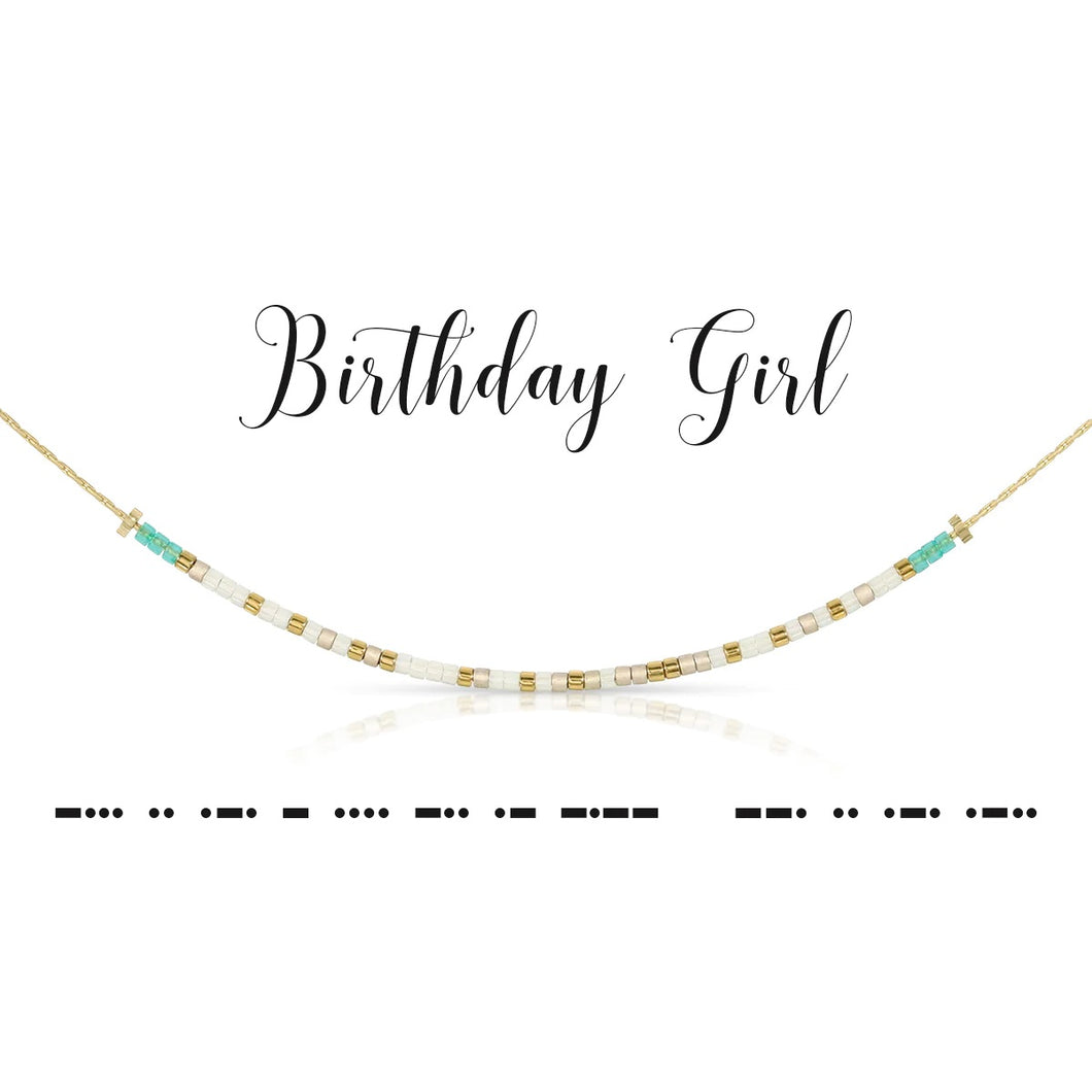 Birthday Girl Necklace