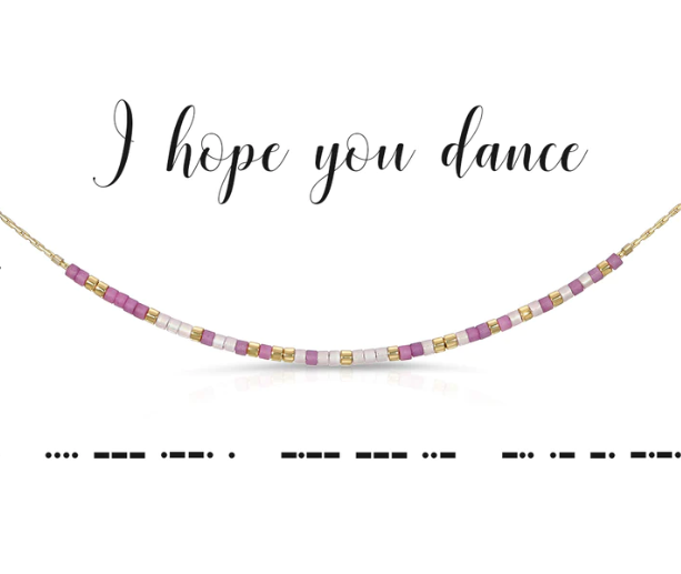 I hope you dance Necklace