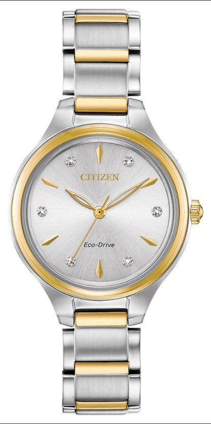 Lad Eco Wr Sst Brac Slvr Watch