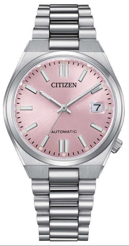 LADIES AUTOMATIC WR50 SS BRAC PINK