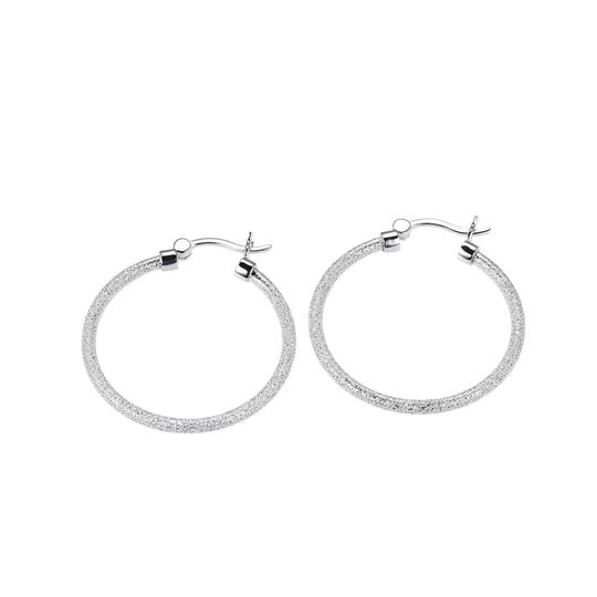 Sterling Silver Hoop Earrings