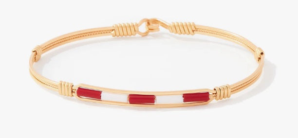 Spirit Bracelet - AL/AR/IN/OU- 14K Gold Artist Wire- Size 7.5