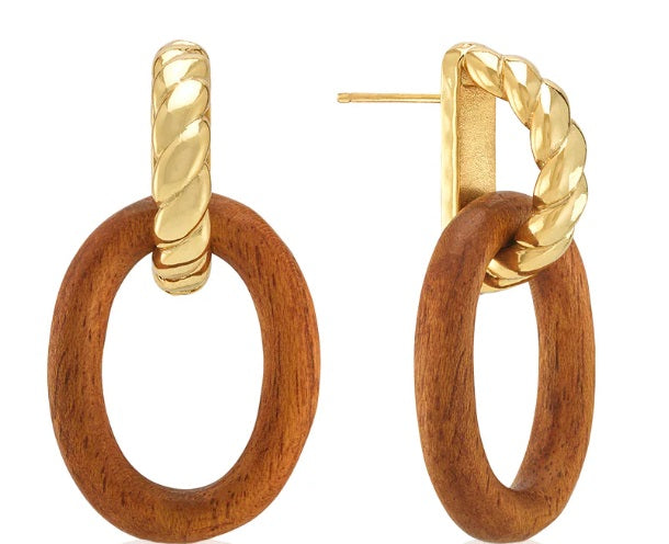 Earth Goddess Link Drop Earrin