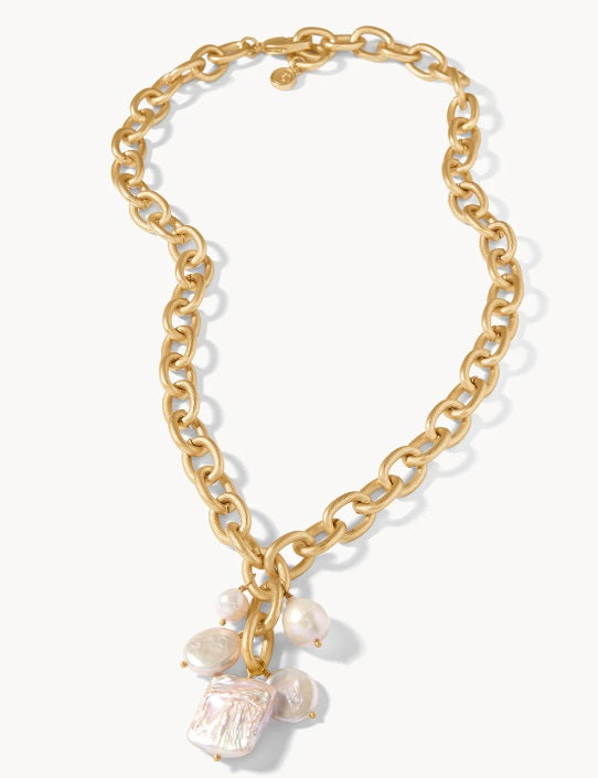 Diana Necklace Gold/Pearl 20