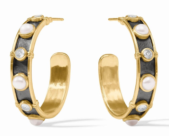 Tribeca Hoop - Pearl