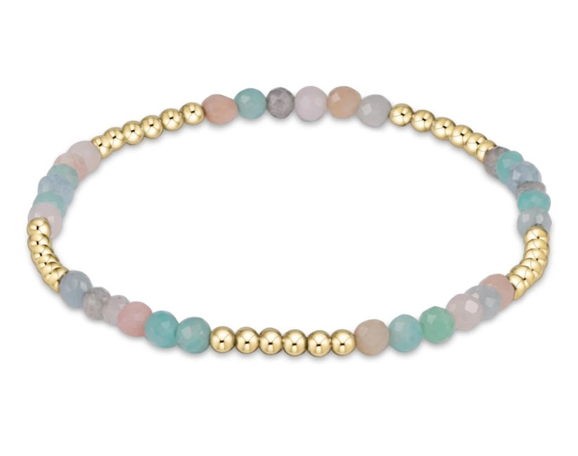 Blissful Pattern 2.5Mm Bead Bracelet - Hot Mess