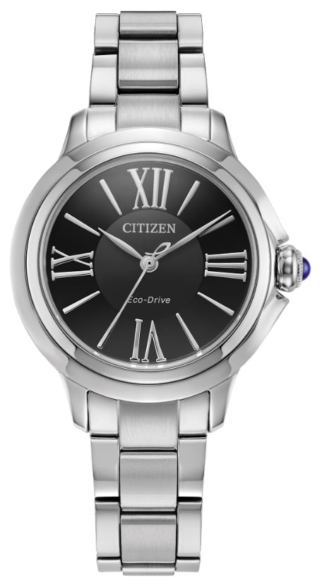 Lad Eco Wr50 Ss Brac Blck Watch