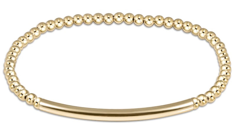 enewton Extends - Classic Gold 3MM Bead Bracelet
