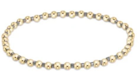 Hope Grateful Bracelet - Metallic Oyster