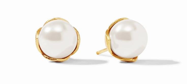 Penelope Pearl Stud - Medium