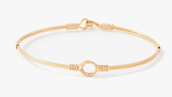 Forever Mine Bracelet- 14K Gold Artist Wire - Size 8.0