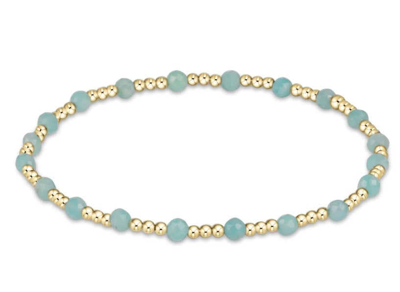 EXTENDED Gemstone Gold Sincerity Amazonite