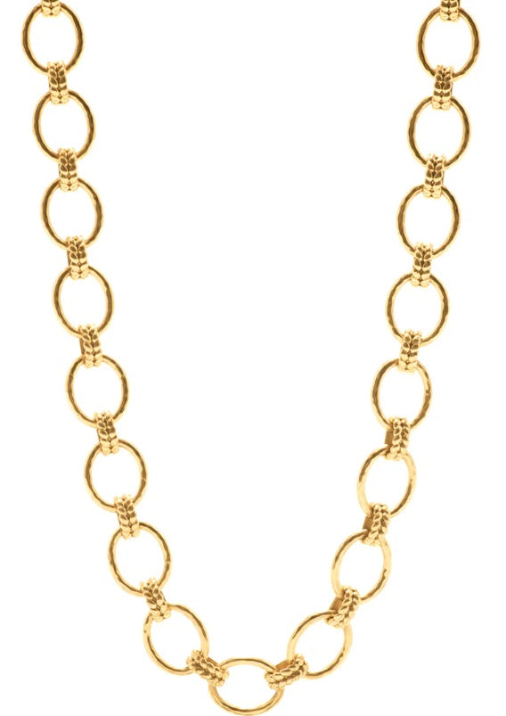 Cleopatra Grande Link Hammered