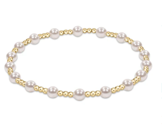 Egirl Classic Sincerity Pattern 4mm- Pearl