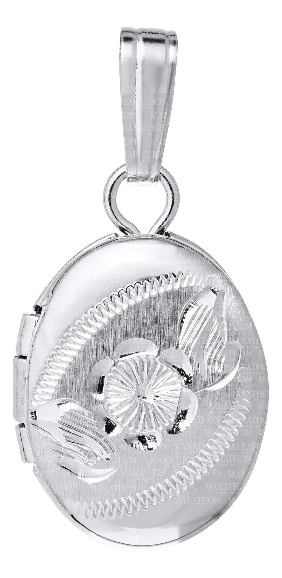Kiddie Kraft Sterling Silver Children's Locket 13