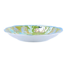 Load image into Gallery viewer, Stained Glass Green Melamine Serving Bowl
