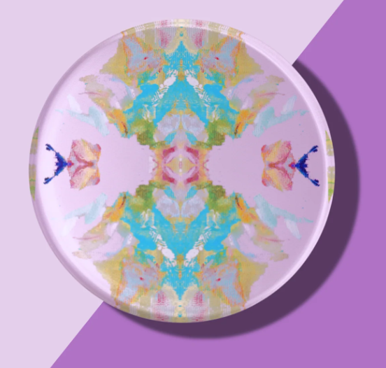 STAINED GLASS LAVENDAR | LAURA PARK X TART COASTERS