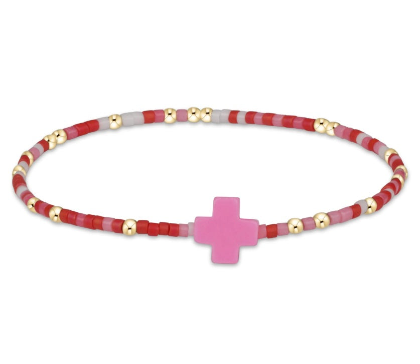 Egirl Hope Unwritten Signature Cross Bracelet - Kind Of A Pig Deal