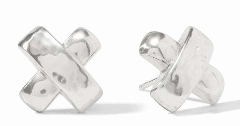 Catalina X Stud - Silver