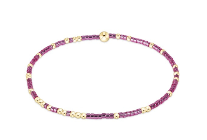 egirl Hope Unwritten Bracelet - Pink Metallic