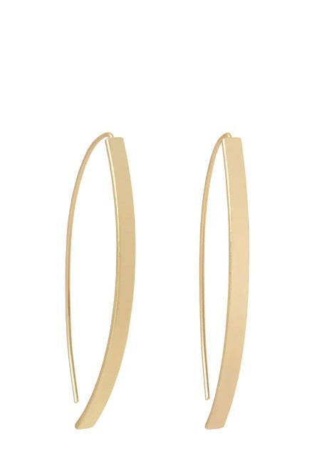 Arc Hoop Earrings