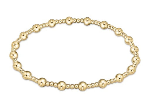 Classic Sincerity Pattern 4mm Bead Bracelet