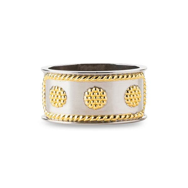 Berry & Thread Napkin Ring - Bright Satin/Gold