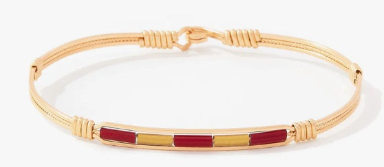 Spirit Bracelet - FSU- 14K Gold Artist Wire- Size 7.0