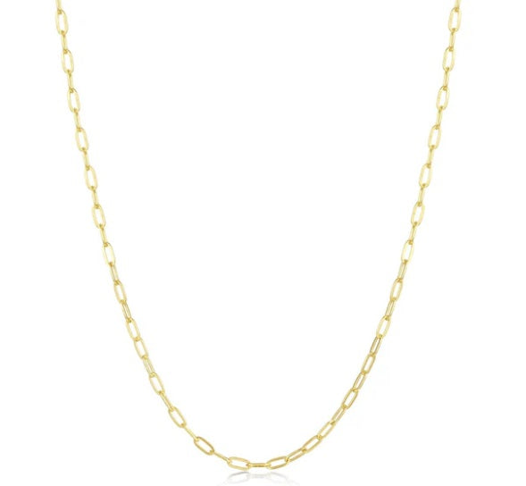 VENUS 1.7mm Gold Plate Over Sterling Silver 16