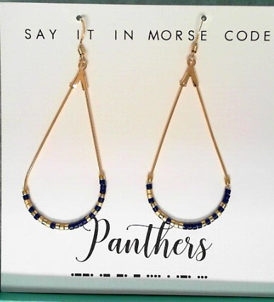 Panthers Earrings