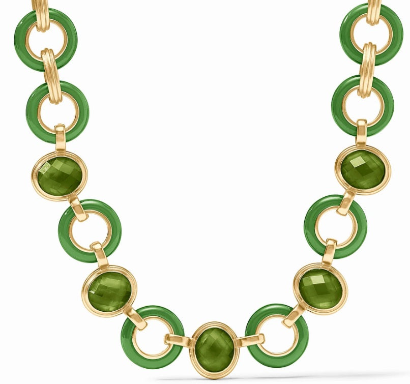 Carnaby Stone Necklace - Palmetto Green
