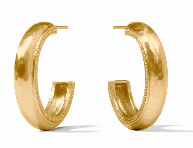 Cannes Hoop - Gold Medium