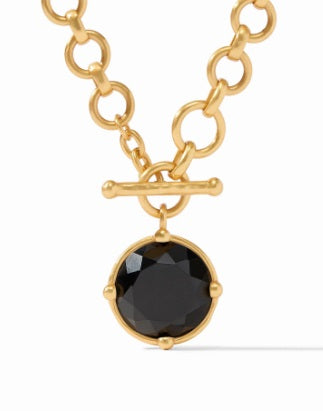 Honeybee Demi Necklace Obsidian Black