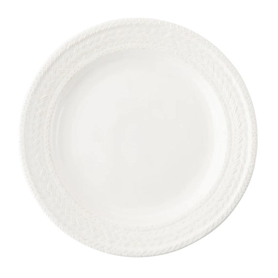 Le Panier Dinner Plate - Whitewash