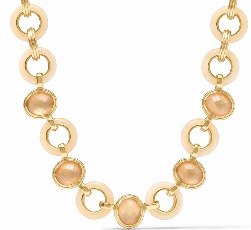 Carnaby Stone Necklace - Ivory