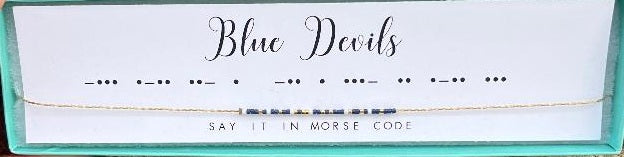 Blue Devils Necklace
