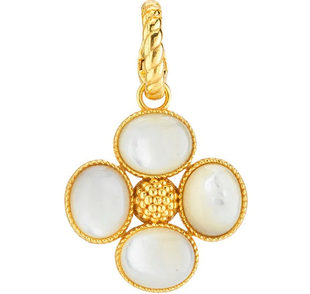 Berry Clover Double Sided Pend