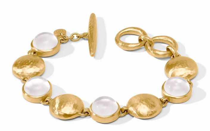 Solara Stone Bracelet - Iridescent Clear Crystal