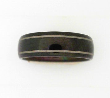 7MM Domed High Polished Tungst