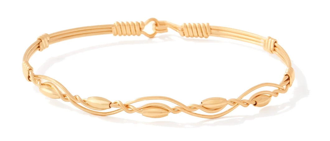 In My Father's Eyes Bracelet - 14 KT Gold Artist Wire - 7.00