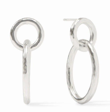 Catalina Link Earring - Silver