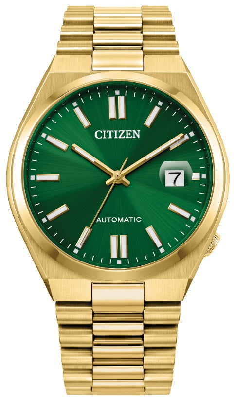 MEN AUTO WR50 SSG BRAC GREEN