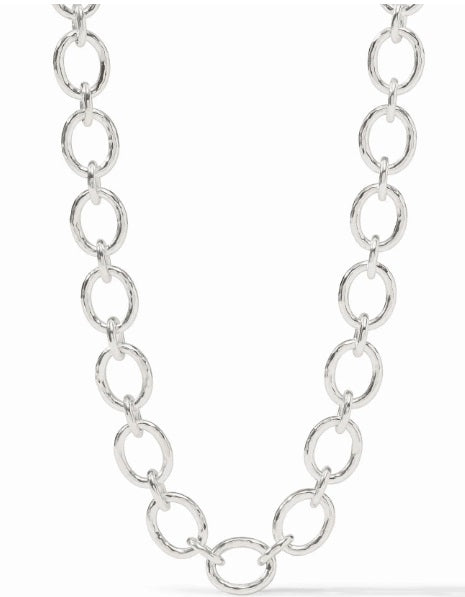 Catalina Demi Link Necklace - Pearl
